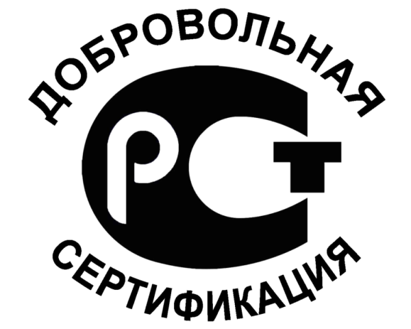 Значок добровольная сертификация