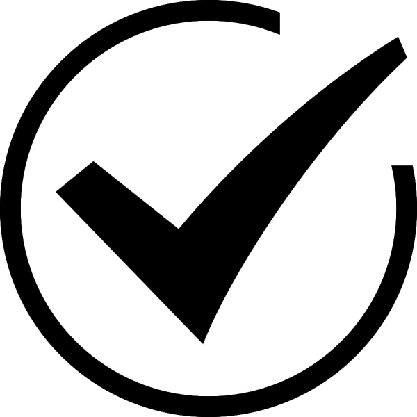 Значок галочка