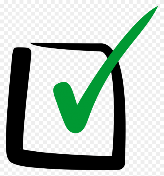 Зеленая галочка