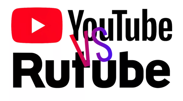 Логотип ютуб и рутуб
