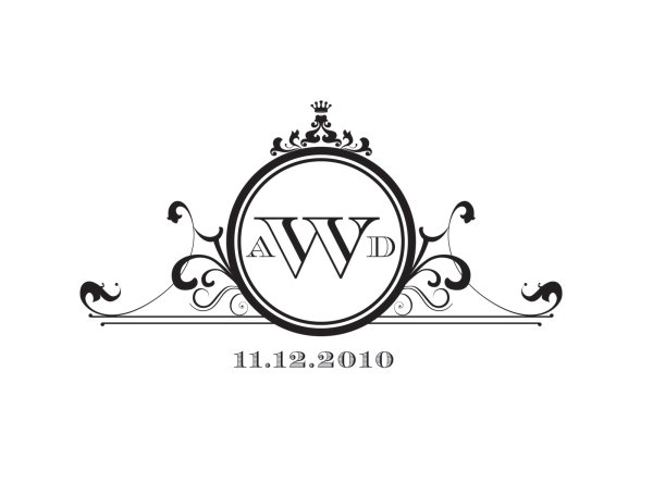 Логотип с вензелями