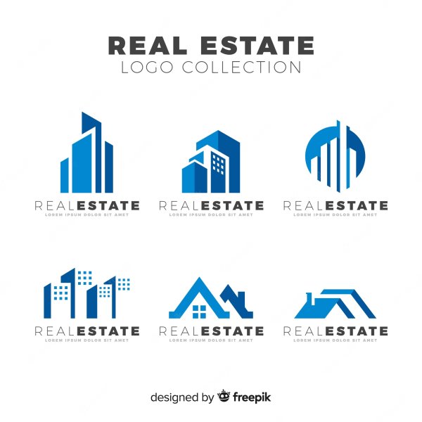 Недвижимость лого вектор