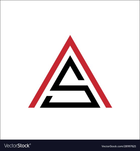 Буква s в треугольнике