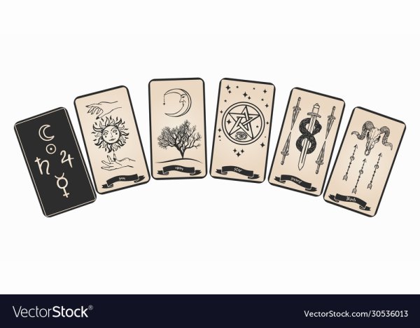 Символы Таро вектор