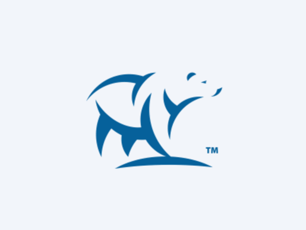 Белый медведь логотип