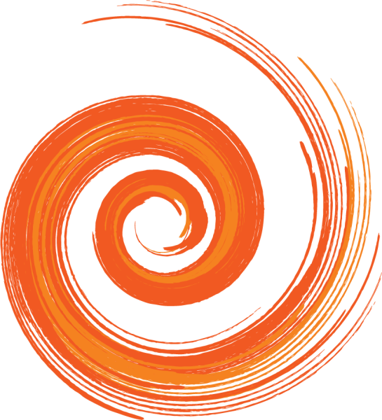 Оранжевая спираль