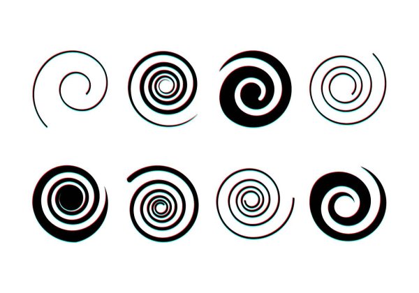 Спираль вектор