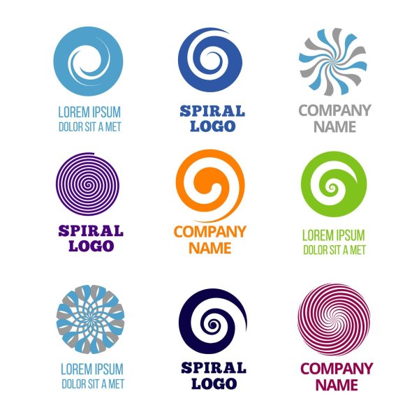 Логотип спираль