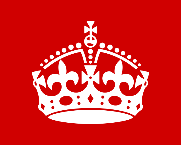 Английская корона Постер