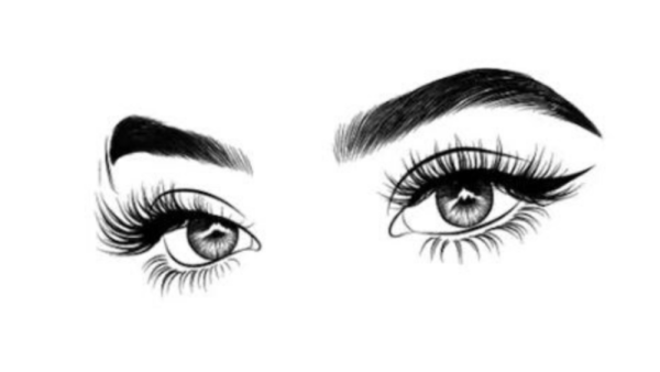 Глаза брови вектор