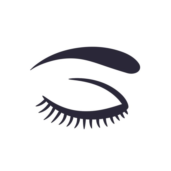 Ресницы силуэт