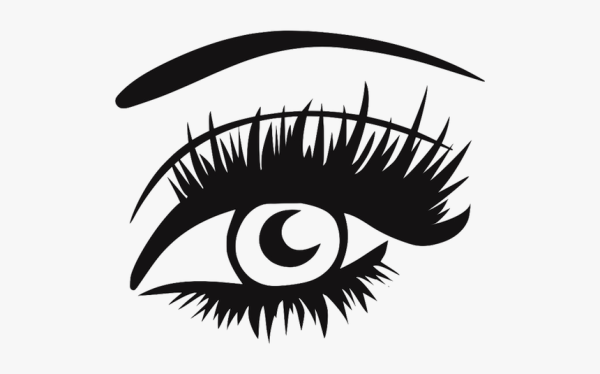 Нарощенные ресницы вектор