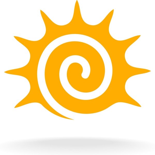 Символ солнца спираль