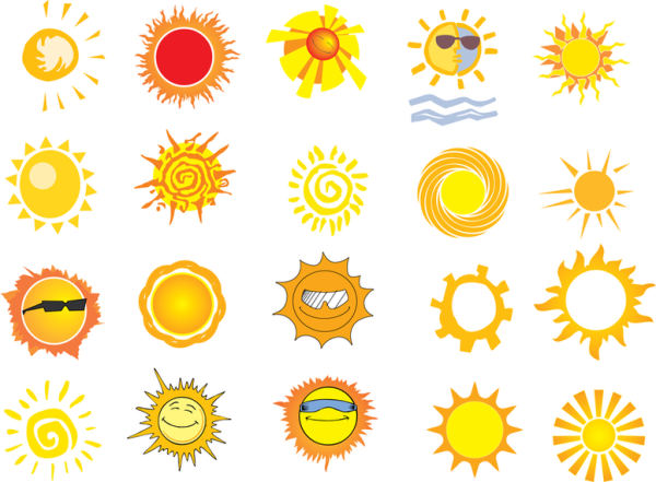 Стилизованное солнышко