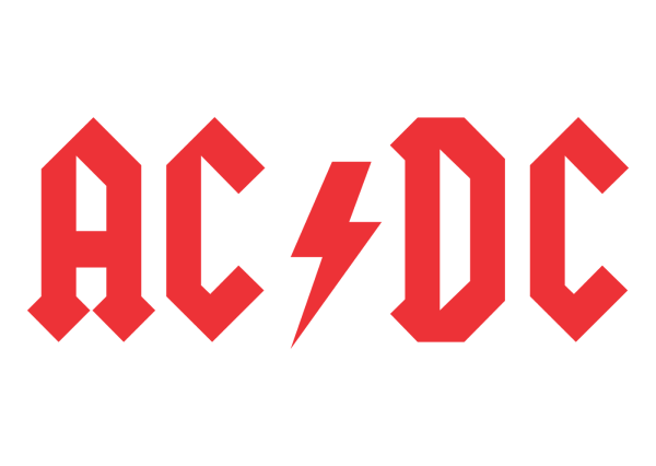 AC/DC группа надпись