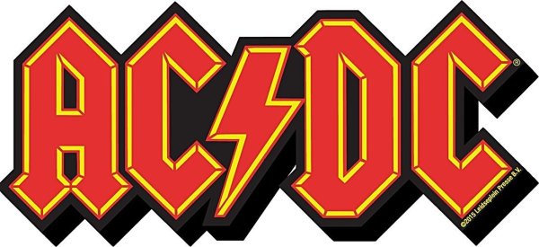 AC/DC группа надпись