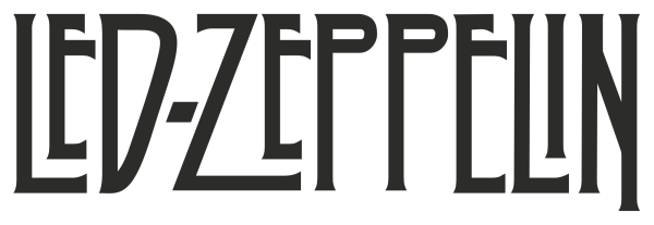 Led Zeppelin logo vector