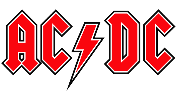 AC DC лого прозрачный фон