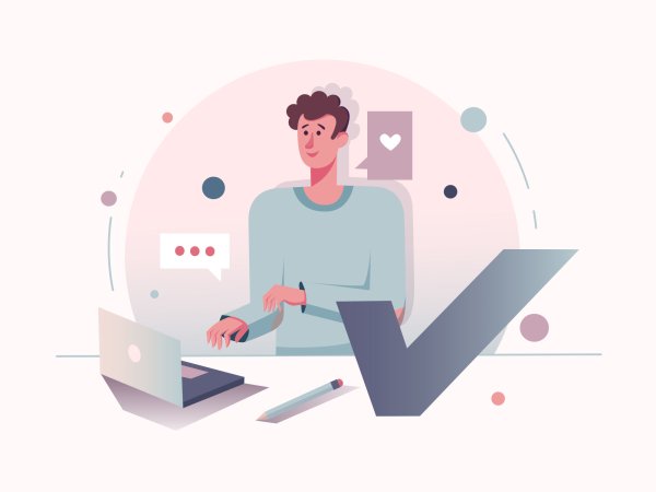 Маркетолог иллюстрация