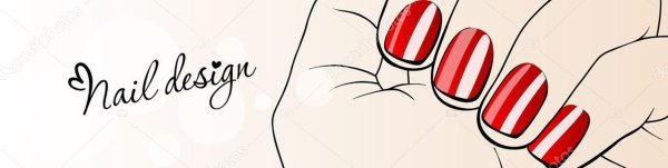 Маникюр фон для надписи