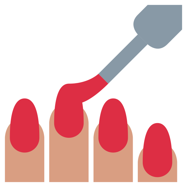 Значок ногти