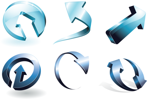 Значок стрелки красивый