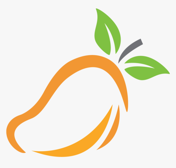 Логотип манго фрукт