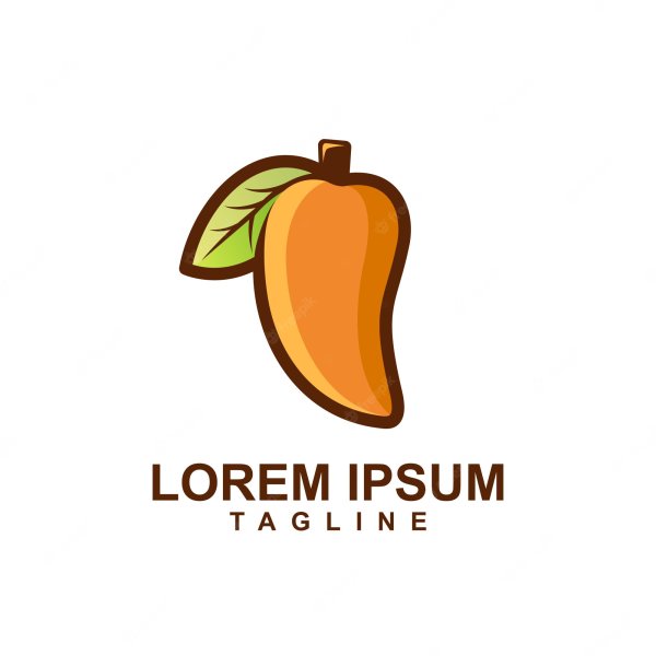 Манго лого вектор