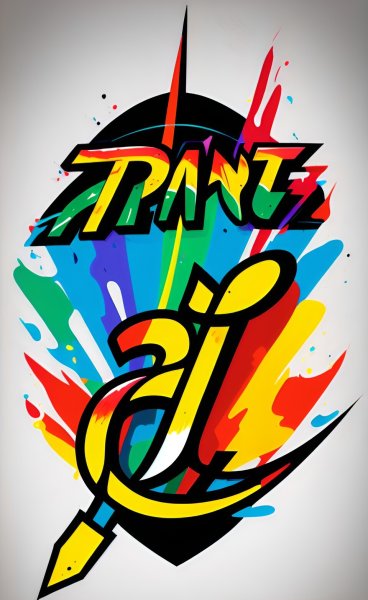 Силуэт Палитры с кистью