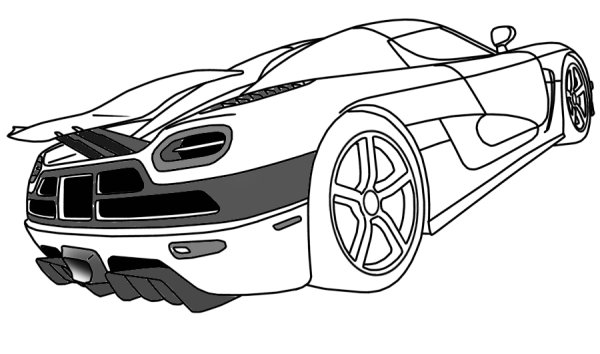 Koenigsegg Agera Blueprint