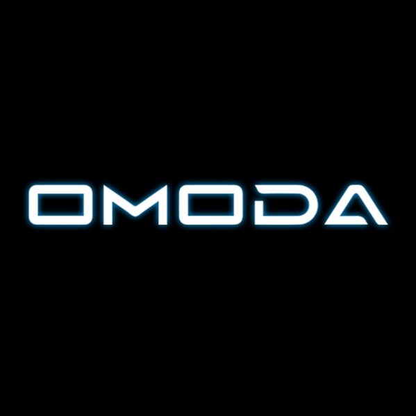 Автомобиль Omoda надпись
