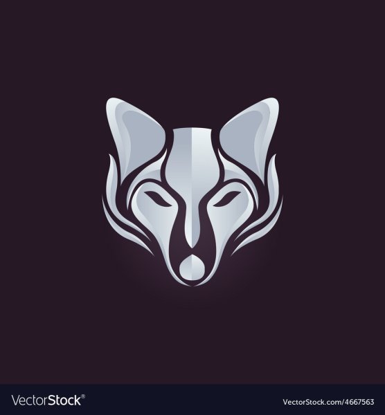 Лого Лис серый