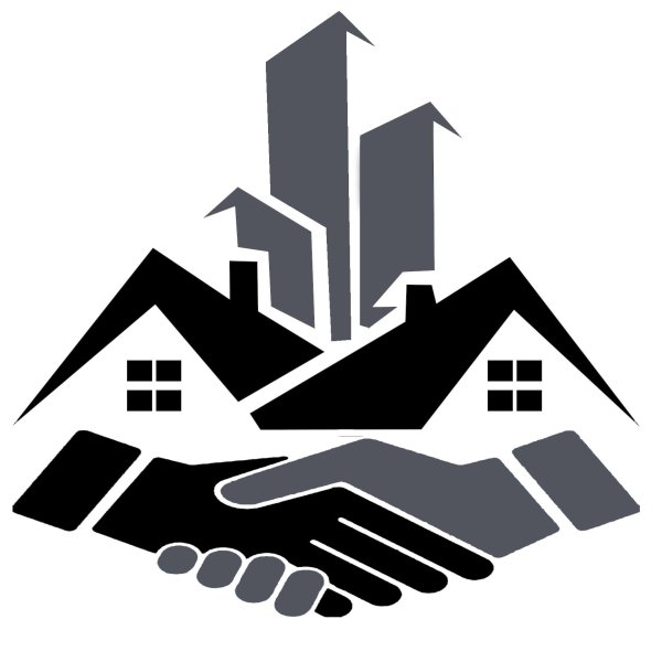 Логотип строительство и недвижимость