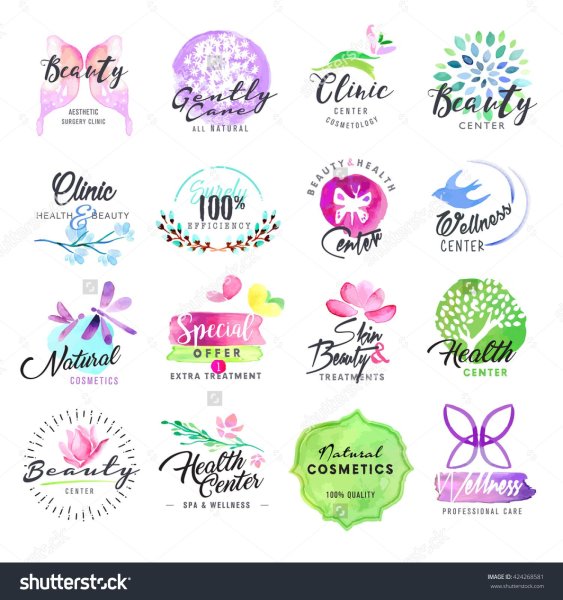 Идеи для логотипа магазина косметики