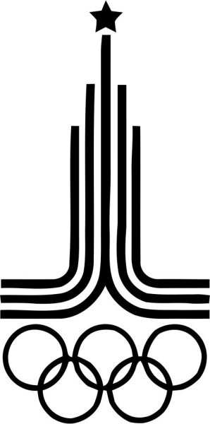 Знак олимпиады 1980