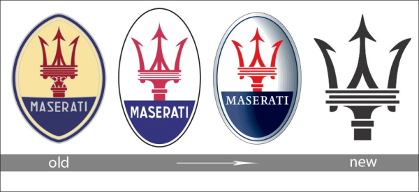 Maserati логотип история