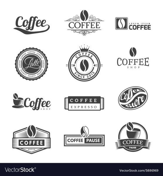 Кофе кафе логотип