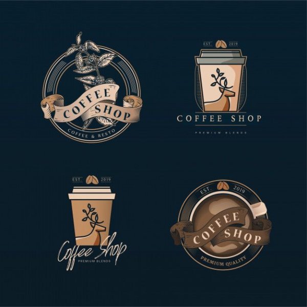 Логотип кофейни