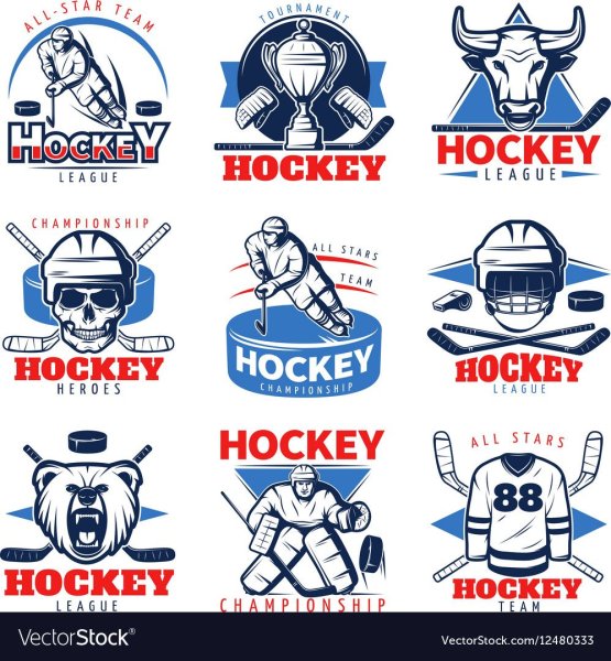 Вектор хоккейная команда