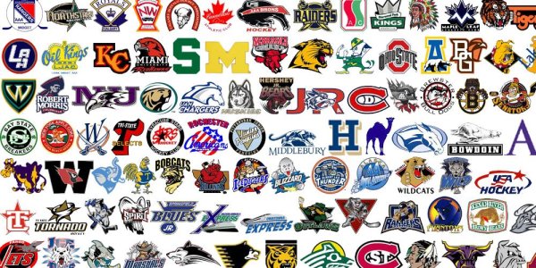 Эмблемы всех хоккейных клубов