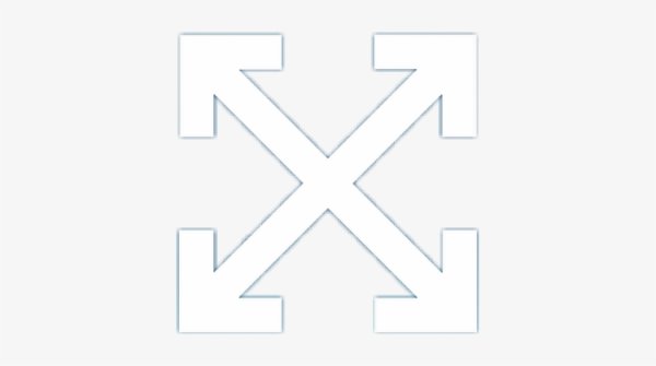 Off White крест