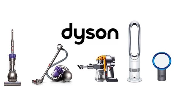 Dyson логотип белый