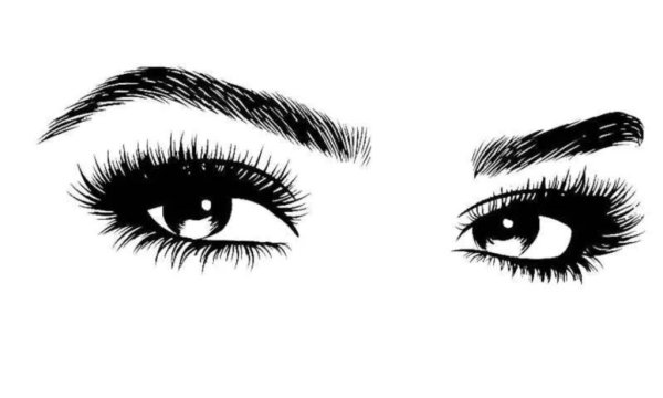 Брови силуэт