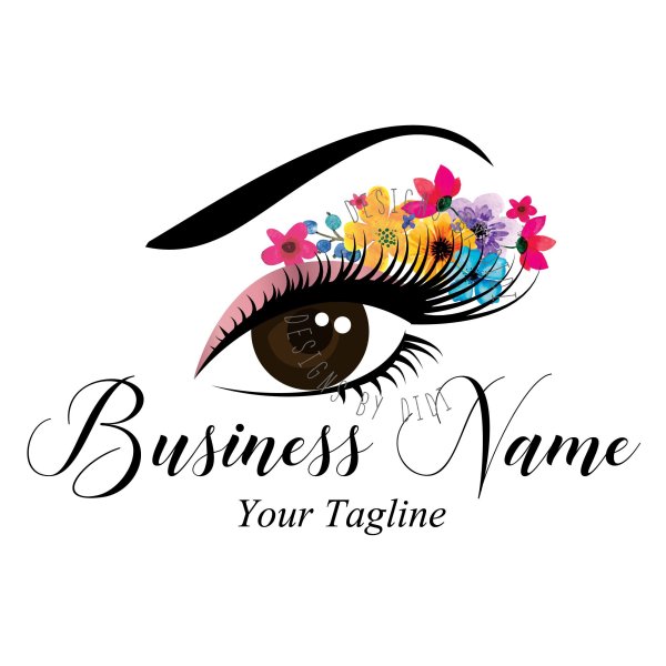 Логотип студии наращивания ресниц