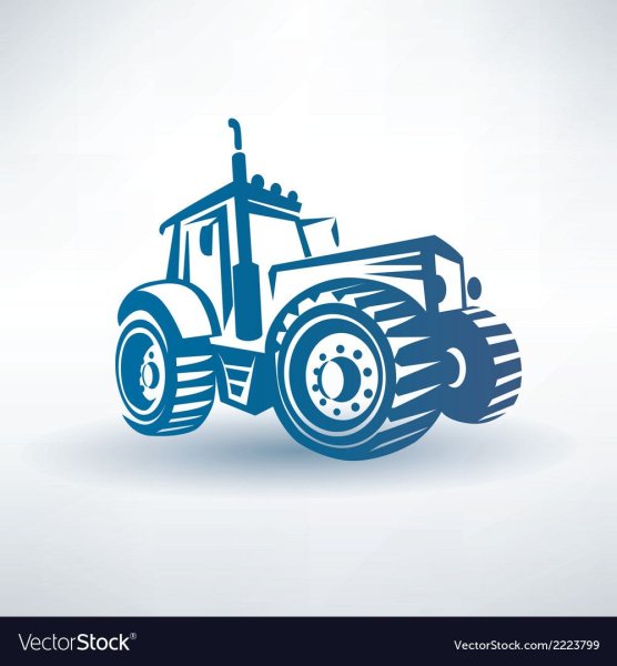 Вектор трактор МТЗ-80