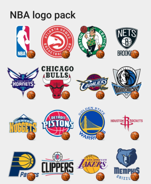 Баскетбольные эмблемы НБА