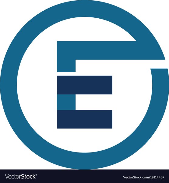 Красивая буква e для логотипа