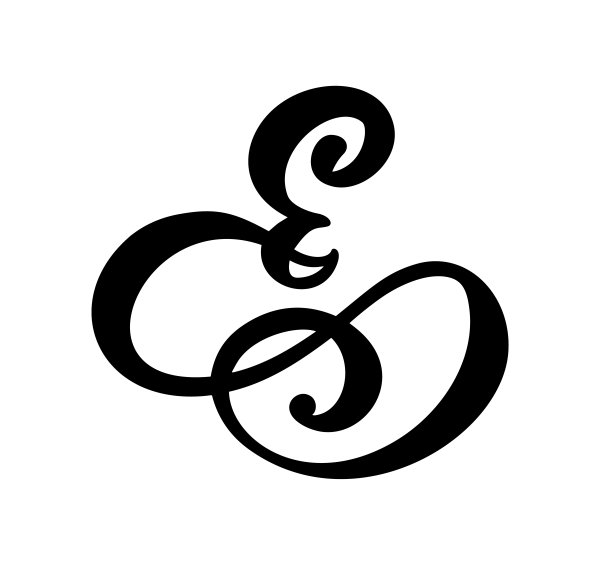 Каллиграфическая буква е