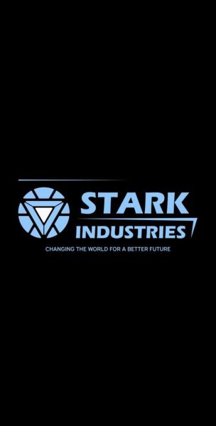 Надпись Stark industries