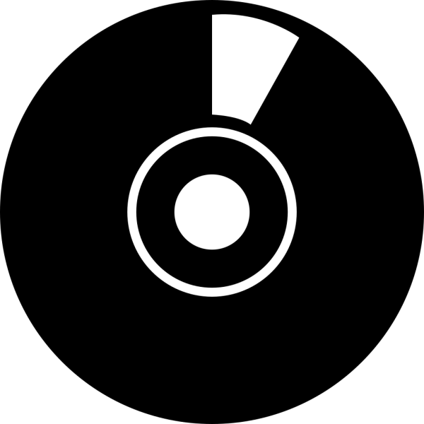 СД диск вектор